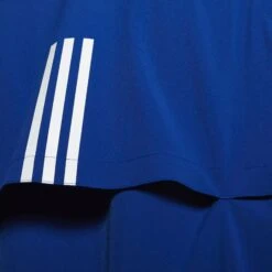 Adidas Men's Triple Stripe Short Sleeve Batting Jacket -BaseBalls Shop MBA13011 BlueSurf DET alt2