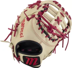 Marucci 12.75” M Type Oxbow Series First Base Mitt 2023 -BaseBalls Shop MFG2OX38S1L NOCOLOR BCK