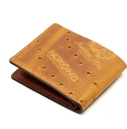 Nokona Ballglove Leather Wallet -BaseBalls Shop NOKONAWALLET BGWGEN Tan SDEL