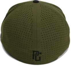 Perfect Game Hoffman Patriot Cap -BaseBalls Shop PG038 ArmyGreenBlack BCK
