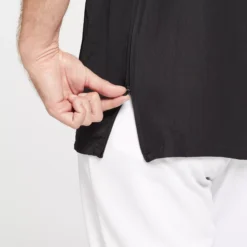 Perfect Game Men's Clubhouse Short Sleeve Pullover -BaseBalls Shop PGW581 B422XL BlackWhite MODDET