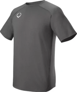 EvoShield Men's Pro Team Training T-Shirt -BaseBalls Shop WTV9701 CH2X Charcoal SDE